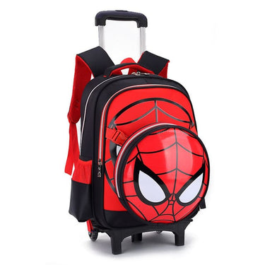 Mochila Ruedas Niño 3 Años negro